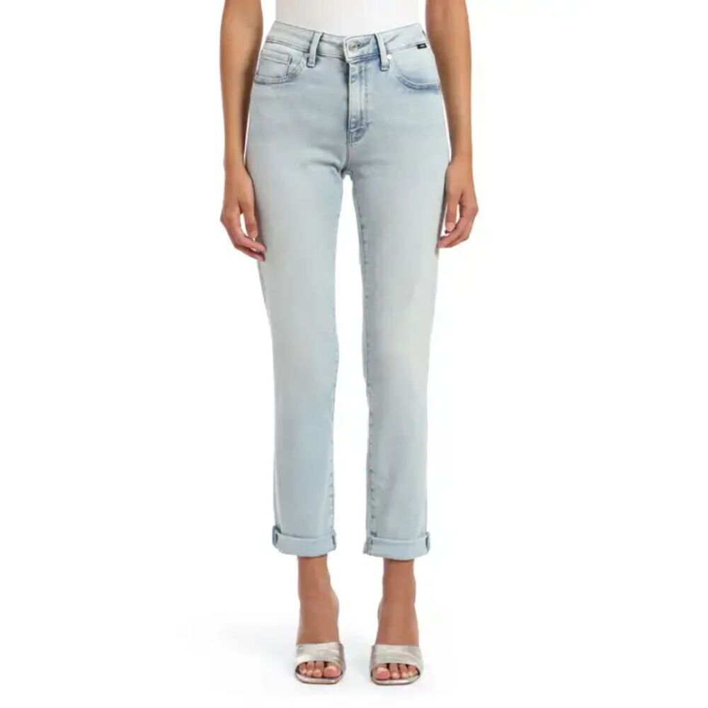Mavi Jeans Kathleen High Waist Slim Jeans (Feather Blue)
